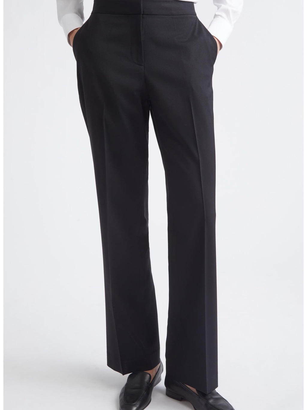 Lafayette 148 New York Navy Tailored Pants Size 6